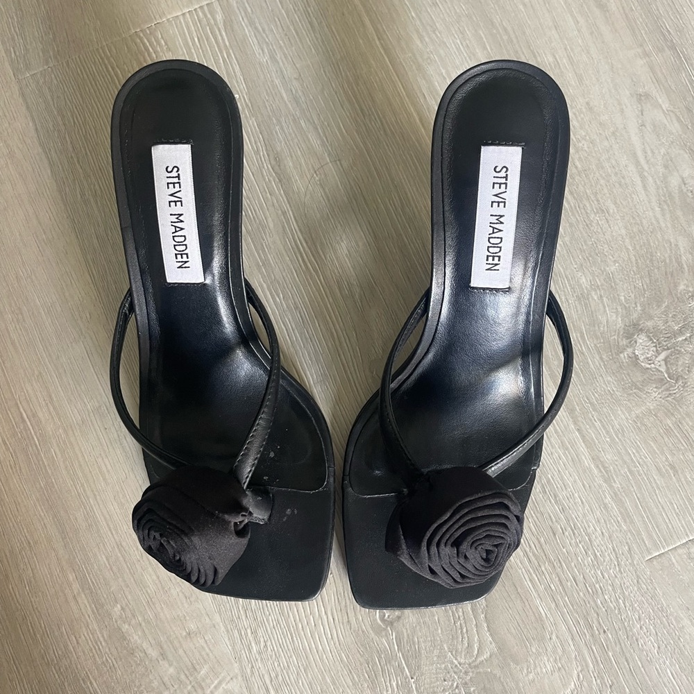 Steve Madden Jannie Heeled Sandals Size 7.5 - Picture 3 of 11